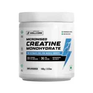 Wellcore Pure Micronised Creatine Monohydrate Powder