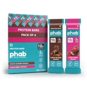 PHAB PROTEIN BARS 10g ( pack of 6 )