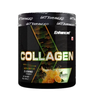ENHANCED  COLLAGEN ORANGE FLAVOUR  250G