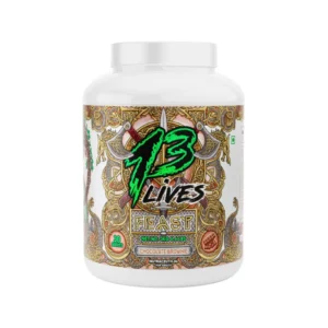 13 Lives Feast Mass Gainer - Chocolate Brownie - 3Kg