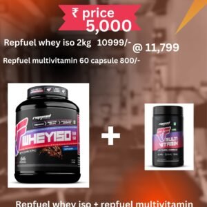 RepFuel Sports Whey Isolate + Repfuel Sports Multivitamin - 60 Tablets