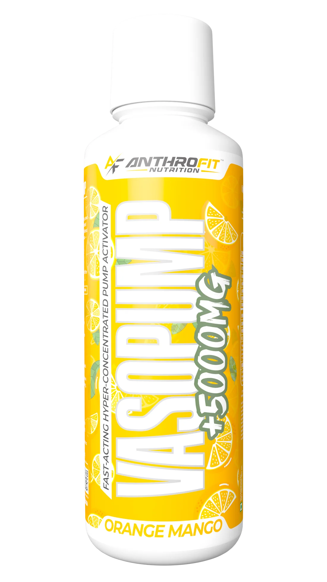 ANTHROFIT NUTRITION VASOPUMP 5000 – ORANGE MANGO (450ML)